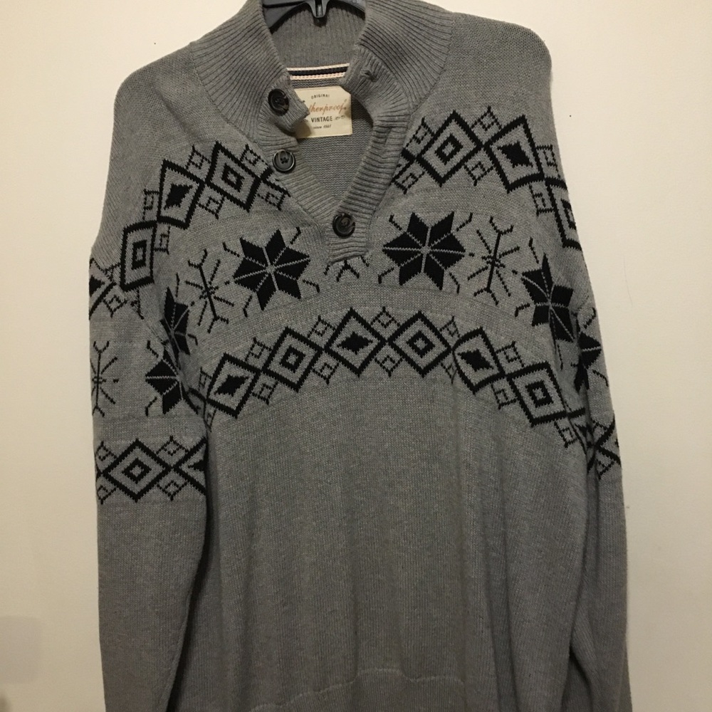 Man’s vintage weatherproof sweater